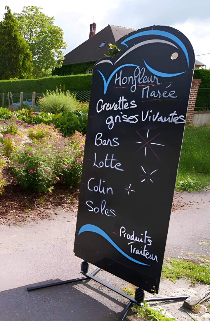 Les produits de la poissonnerie La Rivière-Saint-Sauveur