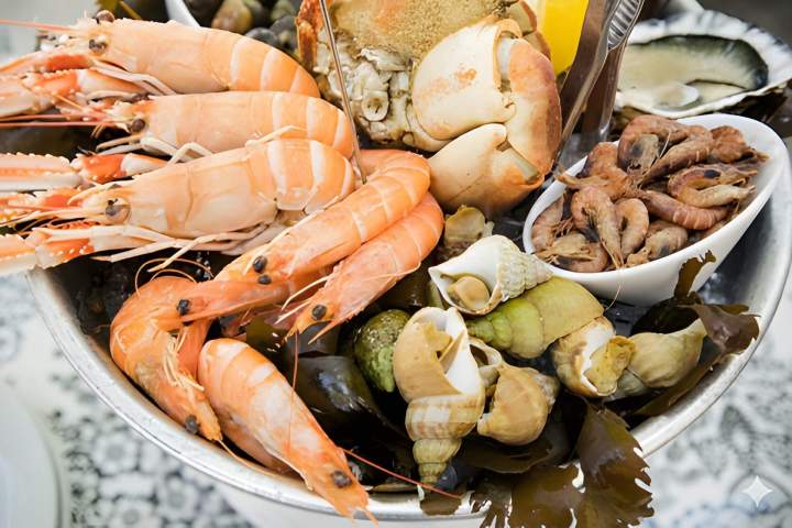 Découvrez les saveurs de la mer en dégustant nos produits cuits.