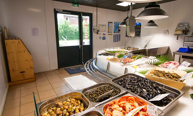 Vente de fruits de mer La Rivière-Saint-Sauveur